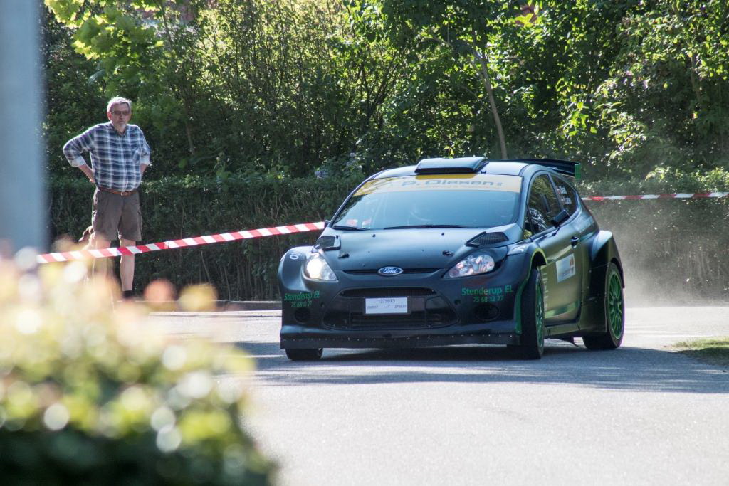 Selv om Jesper Bisted og Arly Larsen ikke nåede målet i Juelsminde Rally, var løbet på mange måder positivt for holdet
(Foto: Knud Nielsen)